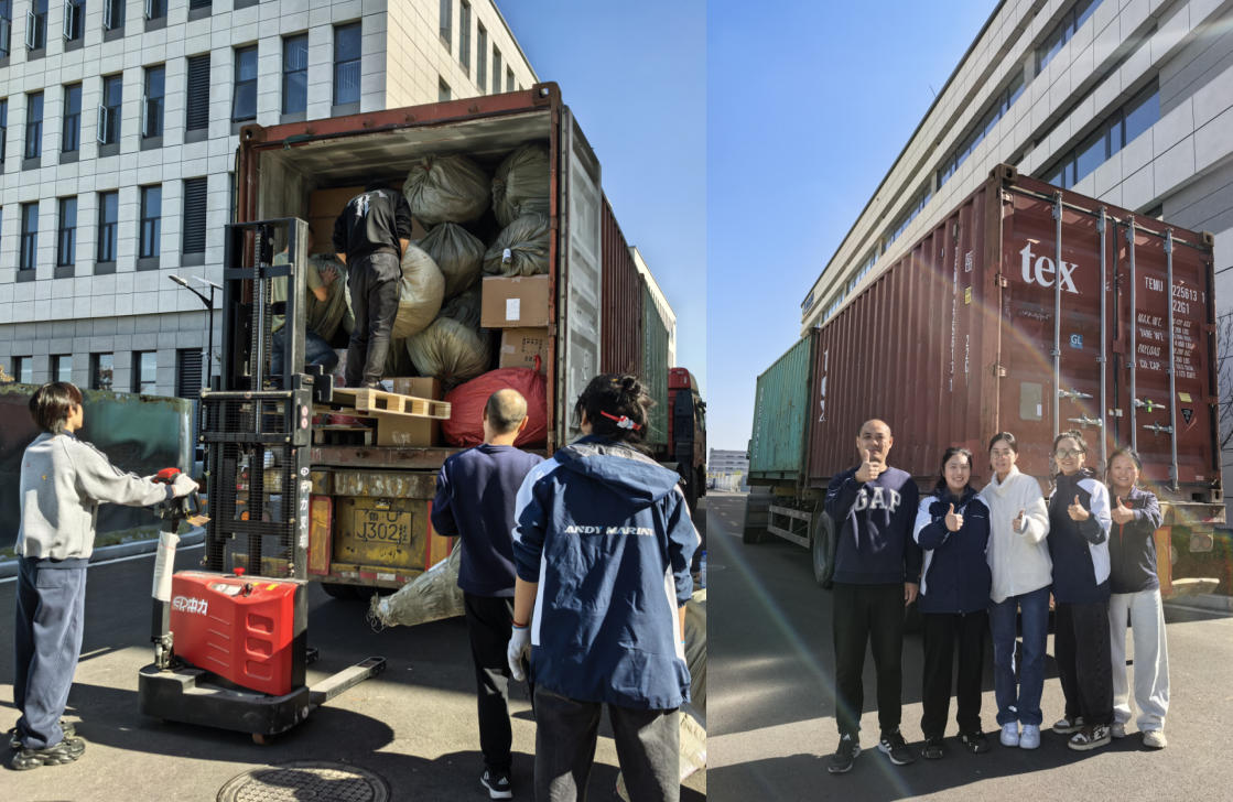 ఆస్ట్రేలియాకు కంటైనర్ లోడ్ చేయడం పూర్తయింది!